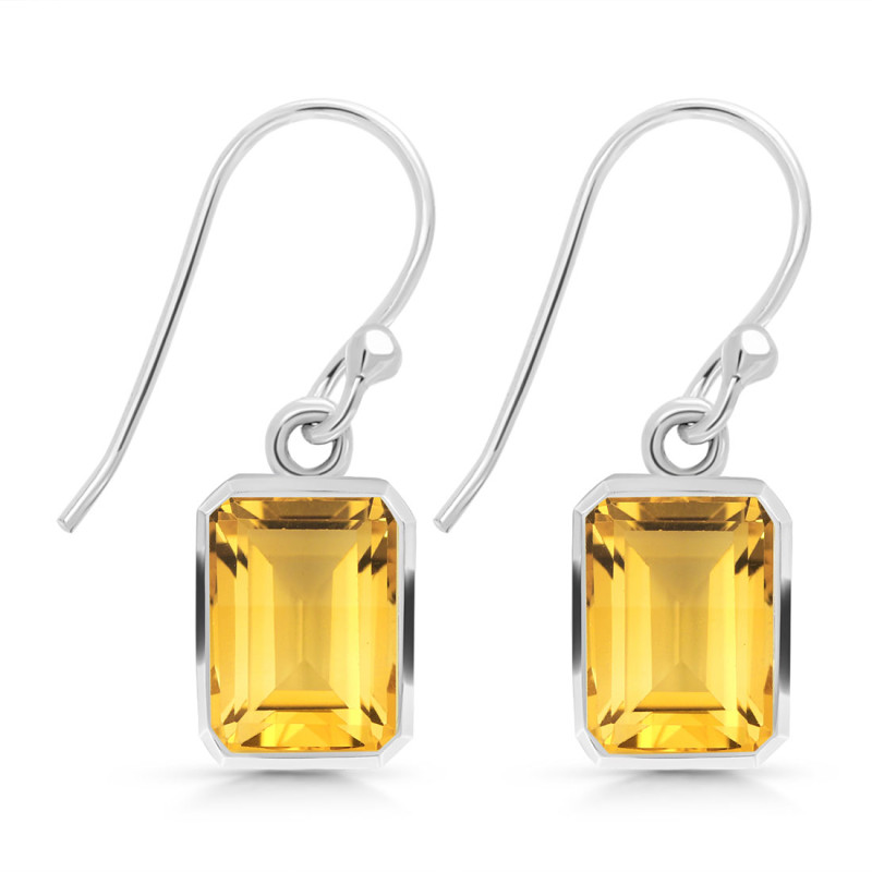 Citrine Earring CIT-RDE-1328.