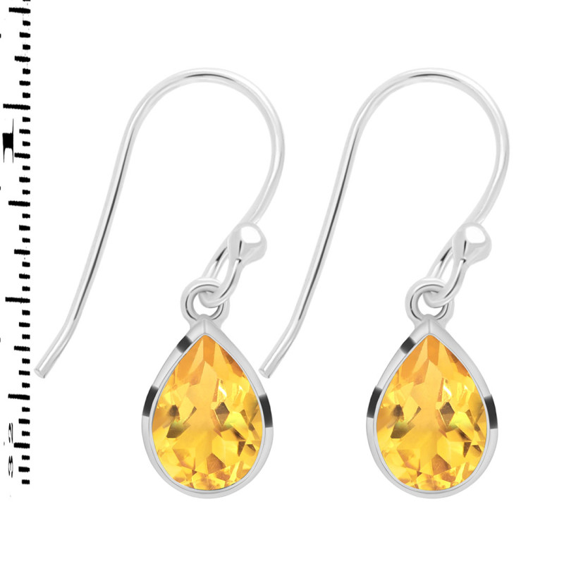 Citrine Earring CIT-RDE-1639.