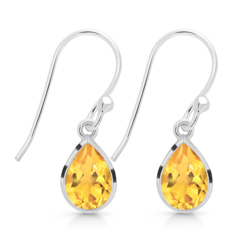 Citrine Earring CIT-RDE-1639.