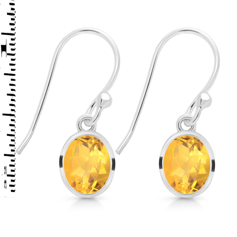 Citrine Earring CIT-RDE-998.