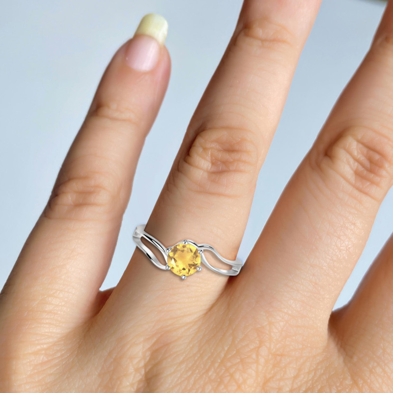 Citrine Ring CIT-RDR-5.