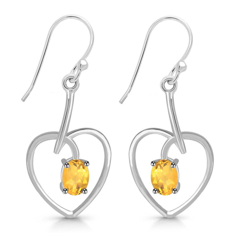Citrine Earring CIT-RDE-441.