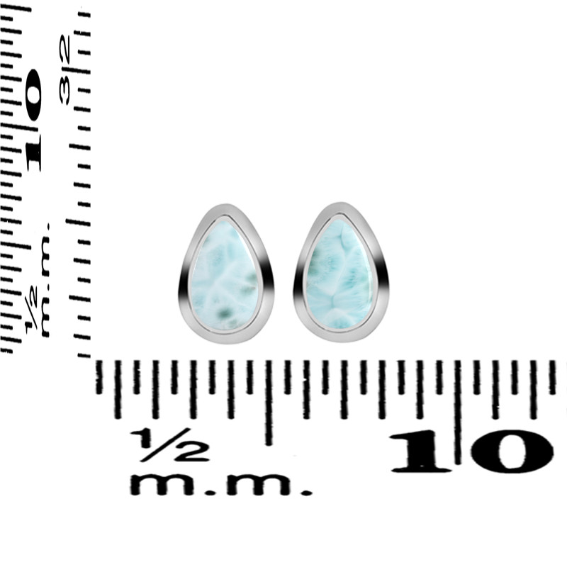 Close Out Larimar Earring LAR-CO-RDE-1106.
