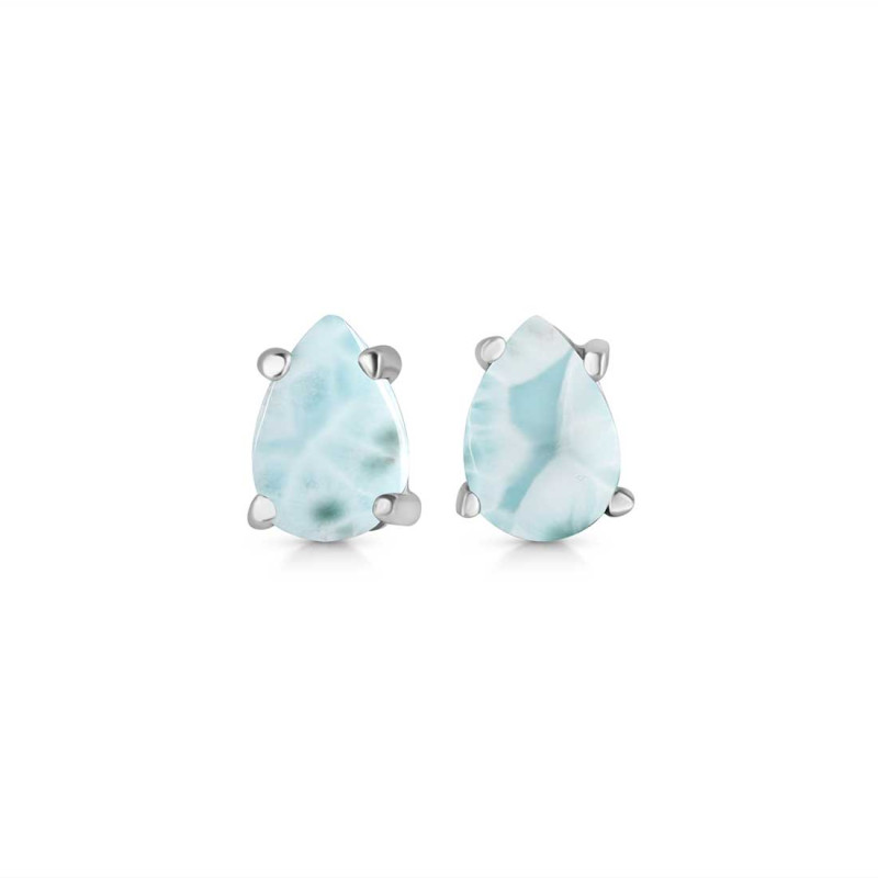Close Out Larimar Stud Earring LAR-CO-RDE-1141.