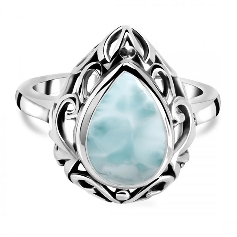 Close Out Larimar Ring LAR-CO-RDR-124.