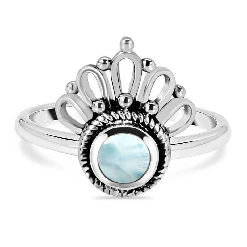 Close Out Larimar Ring LAR-CO-RDR-1305.