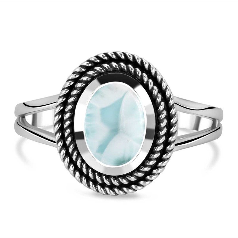 Close Out Larimar Ring LAR-CO-RDR-1308.