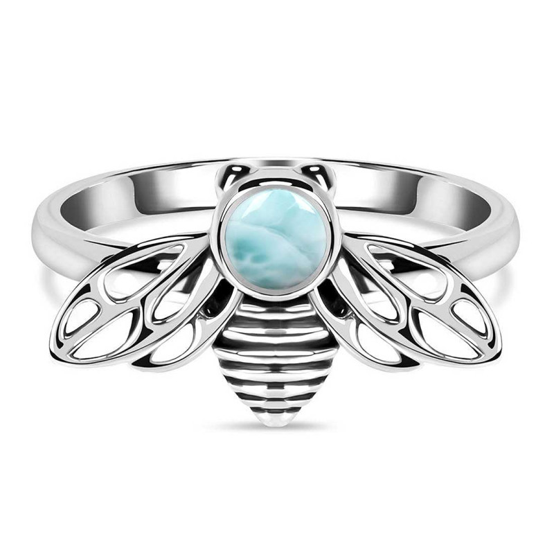 Close Out Larimar Ring LAR-CO-RDR-77.