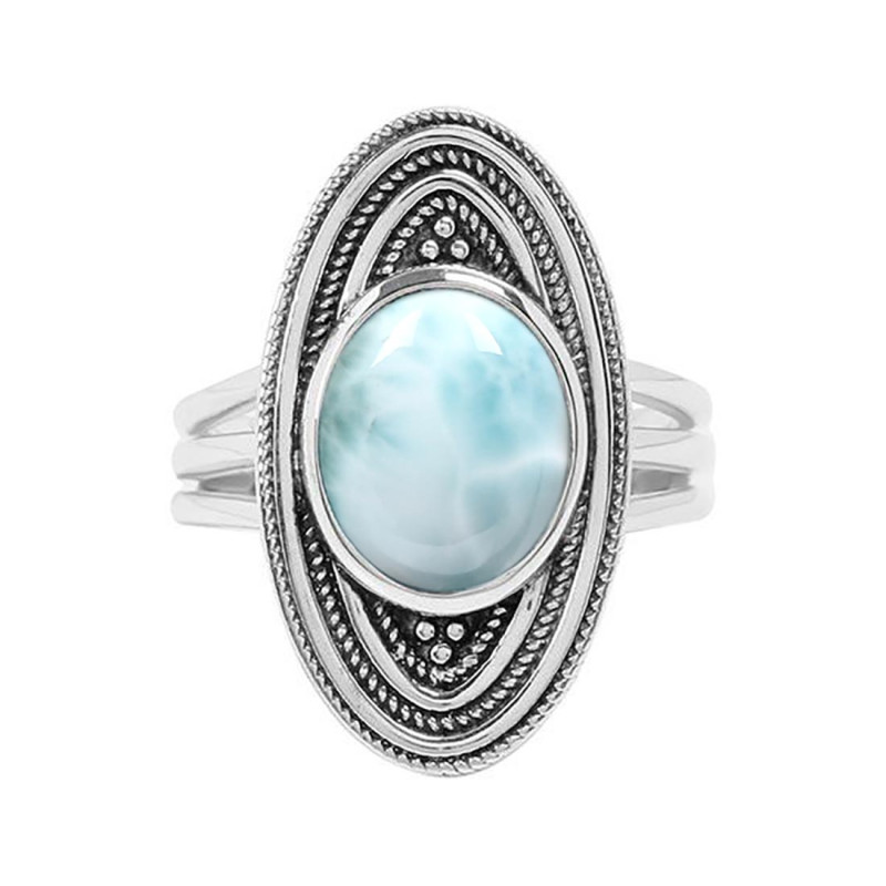 Close Out Larimar Ring LAR-CO-RDR-95.