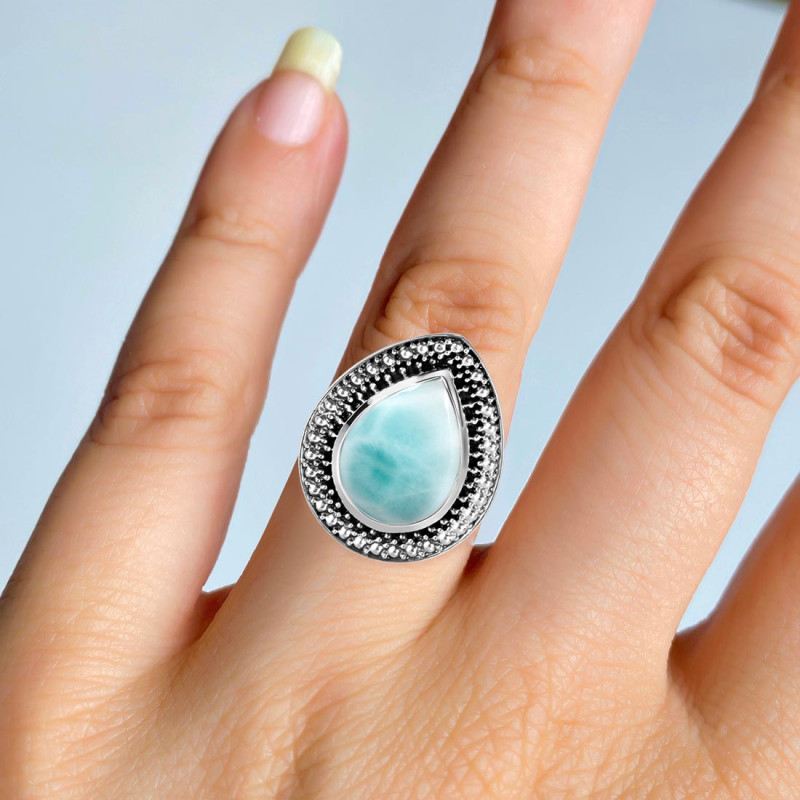 Close Out Larimar Ring LAR-CO-RDR-333.