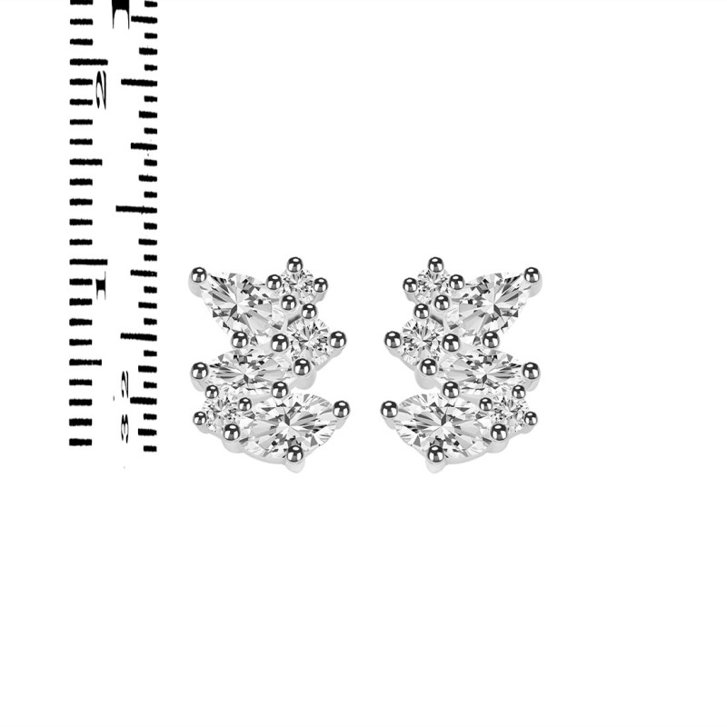 Crystal Stud Earring CST-RDE-1261.