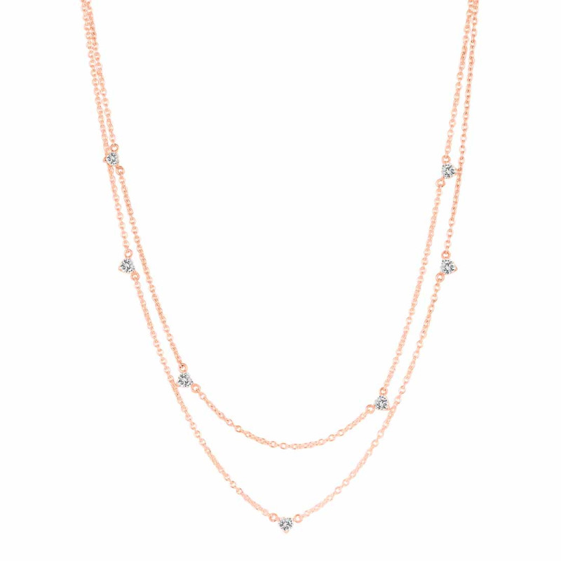 Crystal Necklace CST-RDN-388.