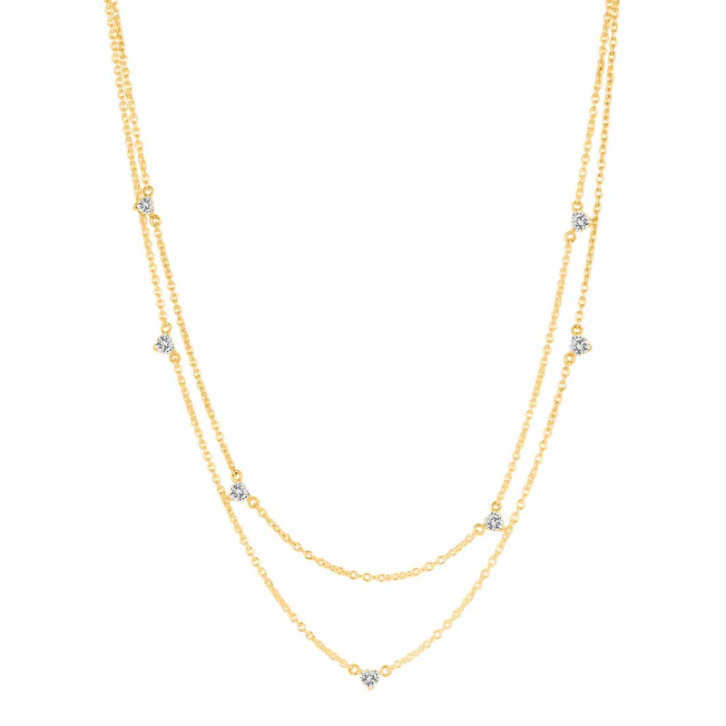 Crystal Necklace CST-RDN-388.