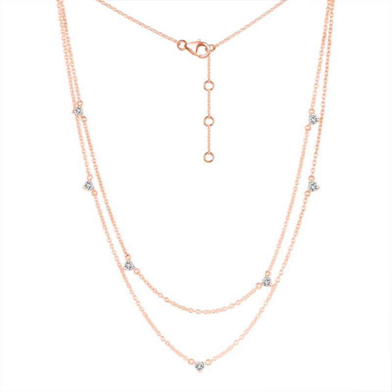 Crystal Necklace CST-RDN-388.