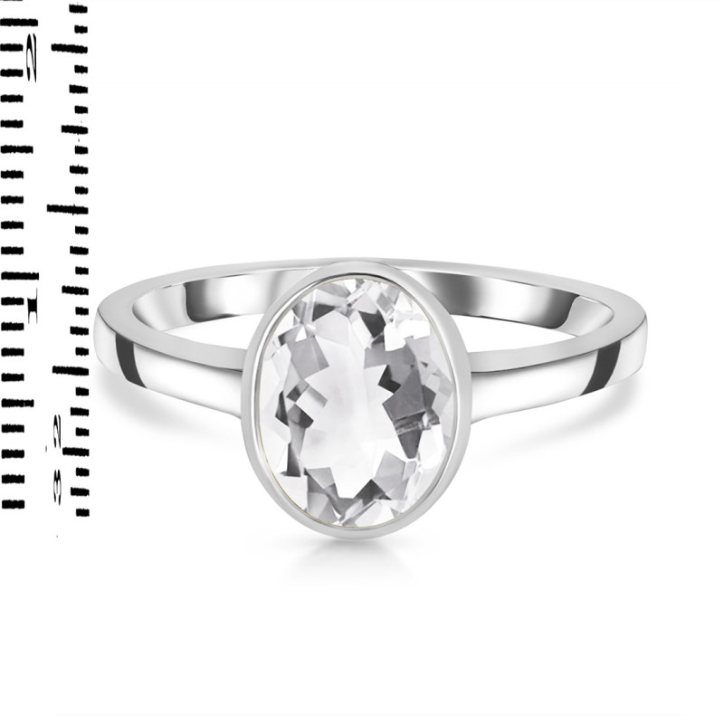 Crystal Quartz Ring CST-RDR-1882.