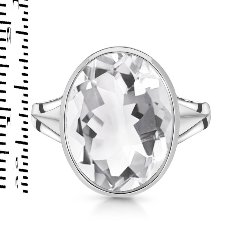 Crystal Quartz Ring CST-RDR-1897.