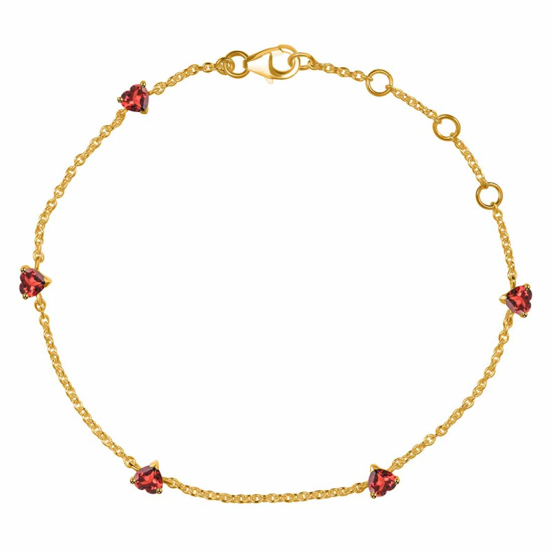 Garnet Bracelet GAR-RDB-169.