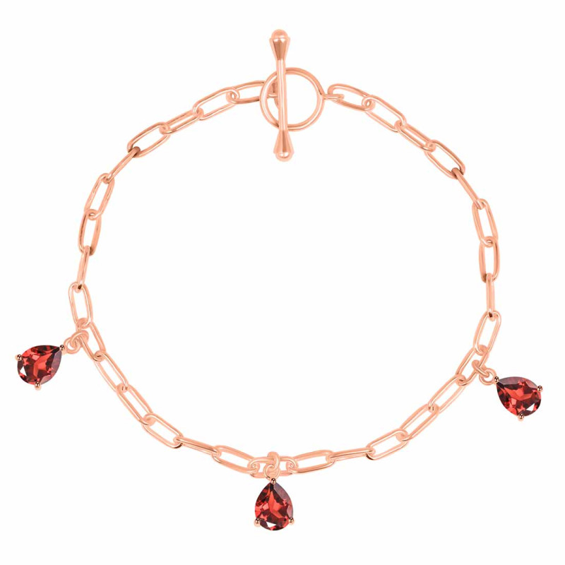 Garnet Bracelet GAR-RDB-171.