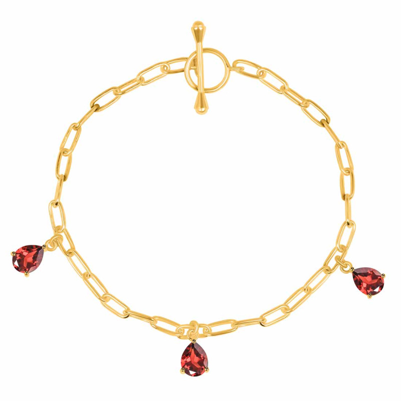 Garnet Bracelet GAR-RDB-171.