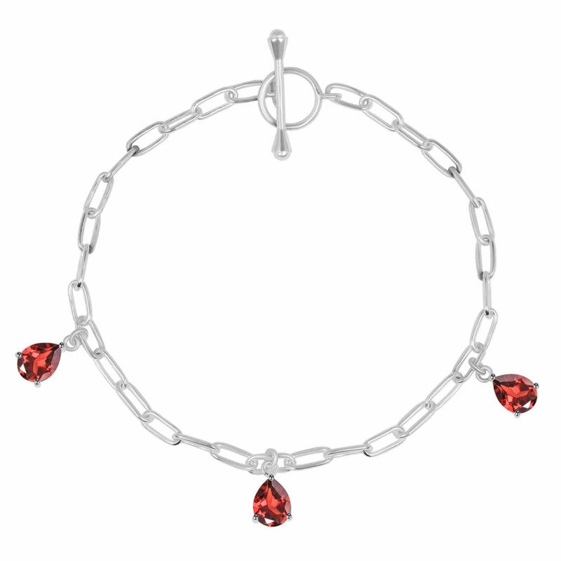 Garnet Bracelet GAR-RDB-171.