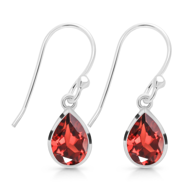 Garnet Earring GAR-RDE-1639.
