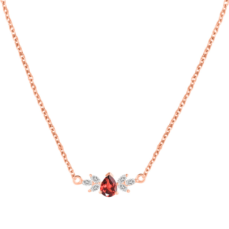 Garnet Necklaces GAR-RDN-471.