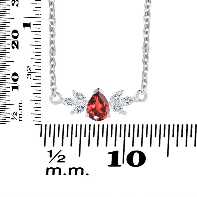 Garnet Necklaces GAR-RDN-471.