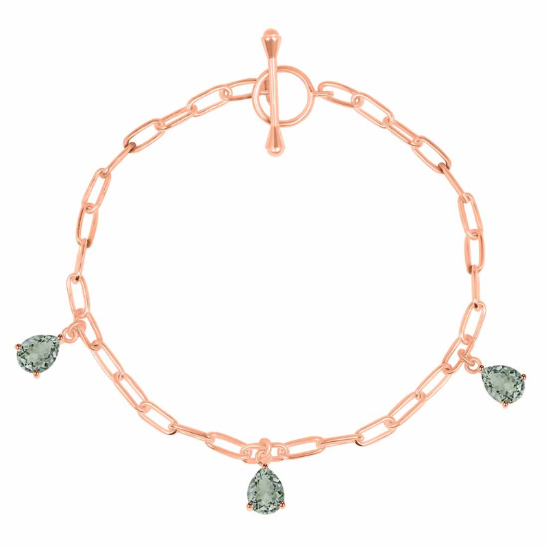 Green Amethyst Bracelet GRA-RDB-171.