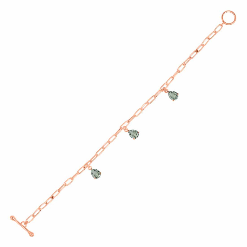 Green Amethyst Bracelet GRA-RDB-171.