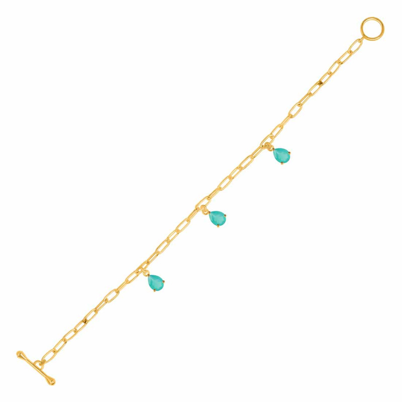 Green Onyx Bracelet GRO-RDB-171.
