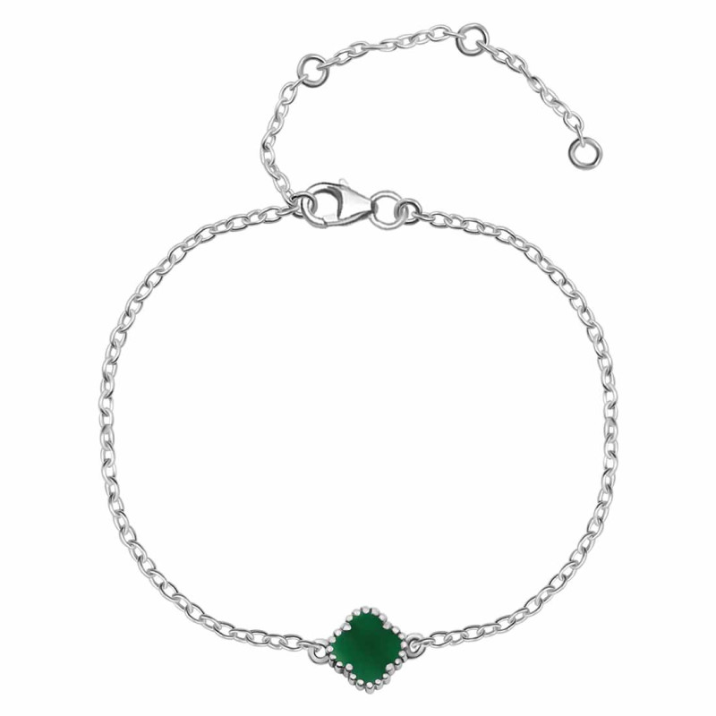 Green Onyx Bracelet GRO-RDB-224.