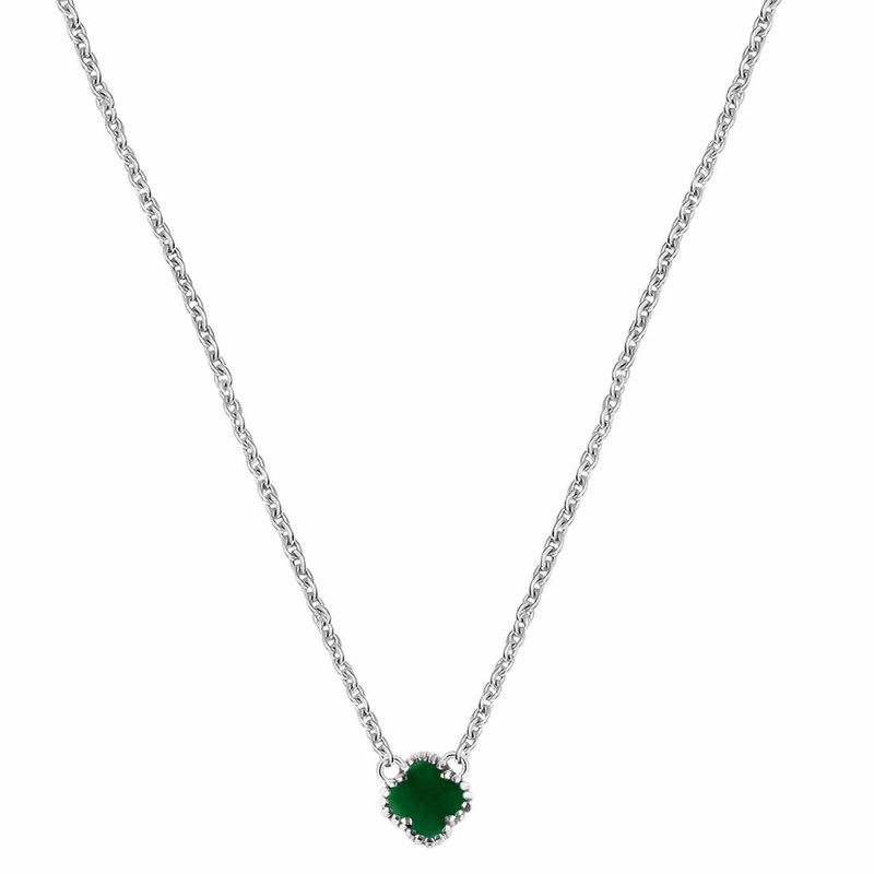 Green Onyx Necklace GRO-RDN-464.