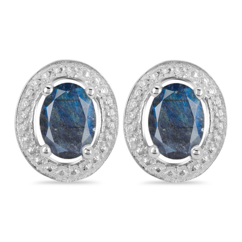 Labradorite Stud Earring LBD-RDE-35.