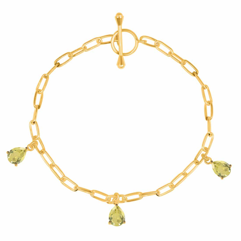 Lemon Quartz Bracelet LEM-RDB-171.