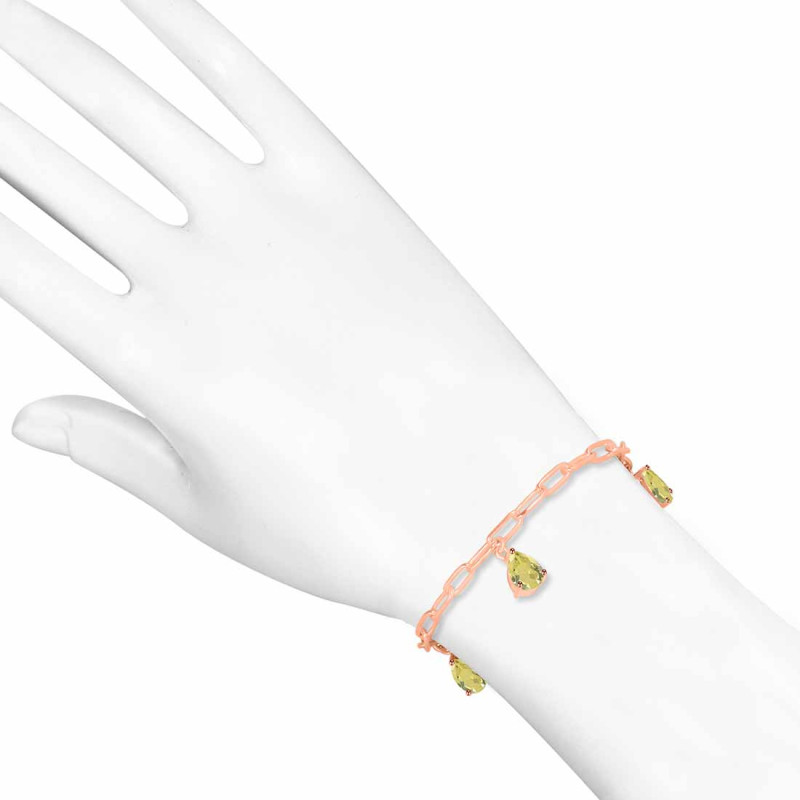 Lemon Quartz Bracelet LEM-RDB-171.