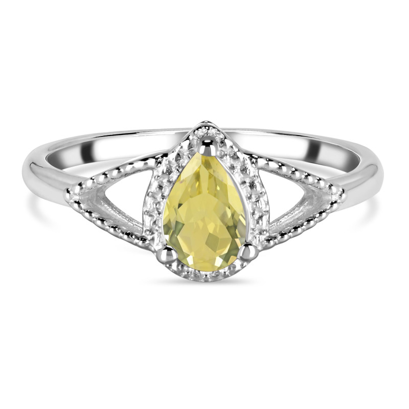 Lemon Quartz Ring LEM-RDR-11.