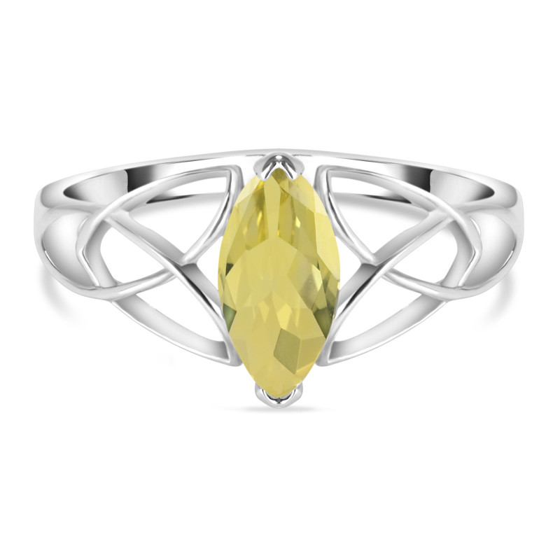 Lemon Quartz Ring LEM-RDR-13.