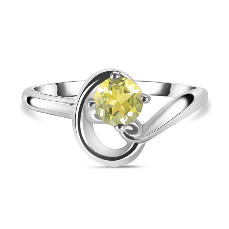 Lemon Quartz Ring LEM-RDR-15.
