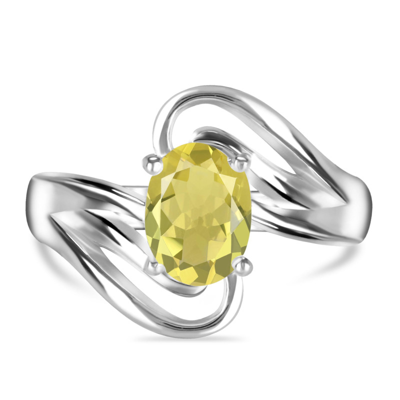 Lemon Quartz Ring LEM-RDR-16.