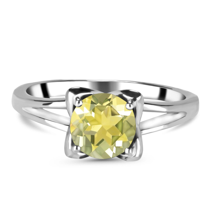 Lemon Quartz Ring LEM-RDR-19.
