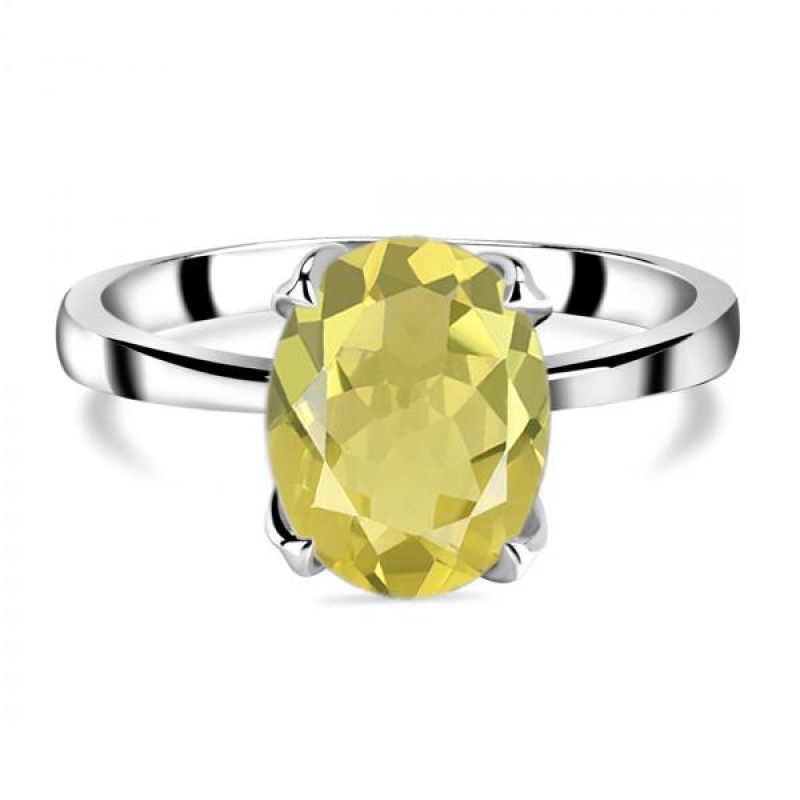 Lemon Quartz Ring LEM-RDR-2091.