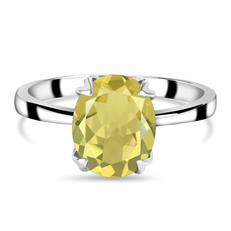 Lemon Quartz Ring LEM-RDR-2092.