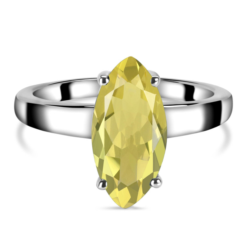 Lemon Quartz Ring LEM-RDR-2355.