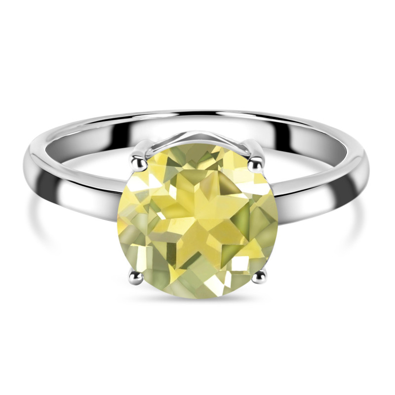 Lemon Quartz Ring LEM-RDR-2370.