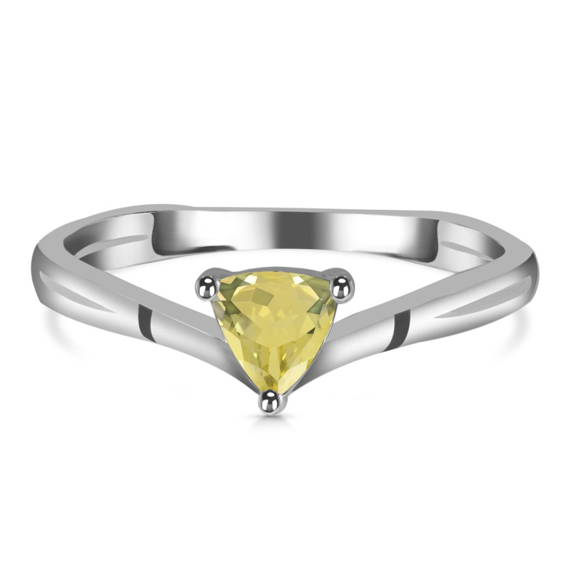 Lemon Quartz Ring LEM-RDR-2694.