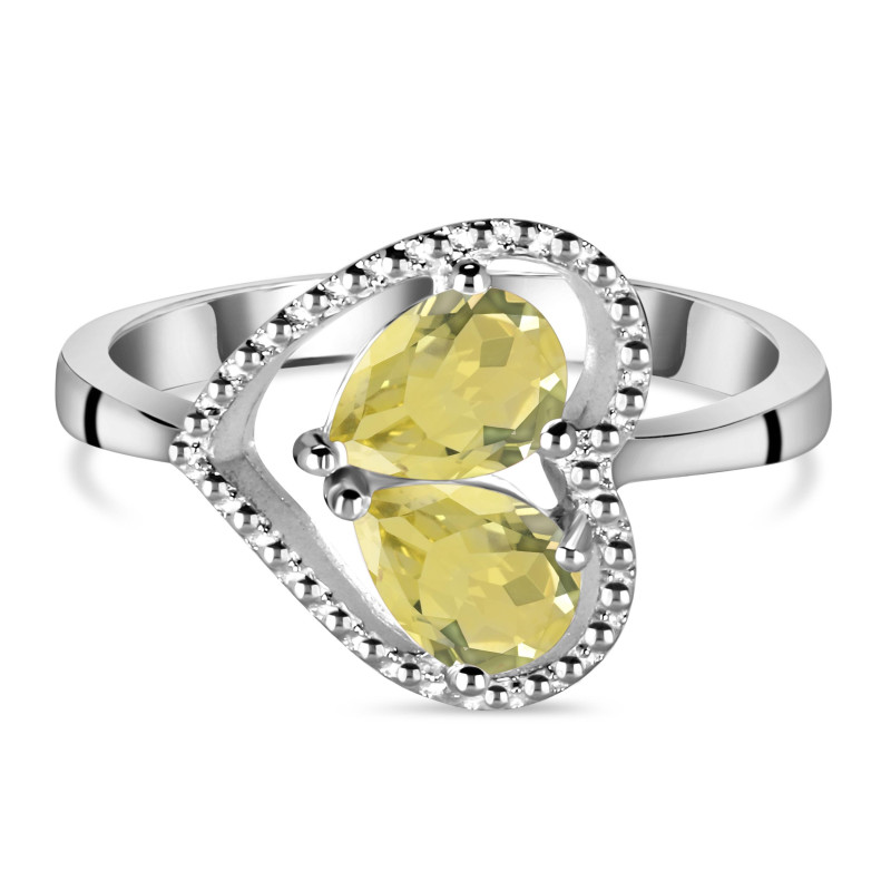 Lemon Quartz Ring LEM-RDR-35.