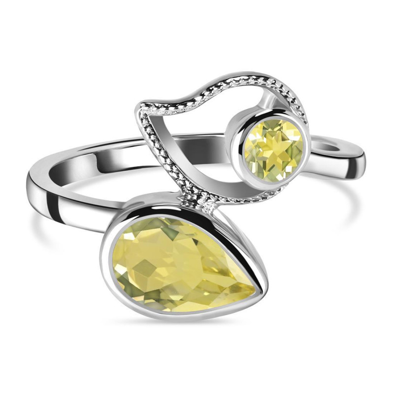 Lemon Quartz Ring LEM-RDR-39.