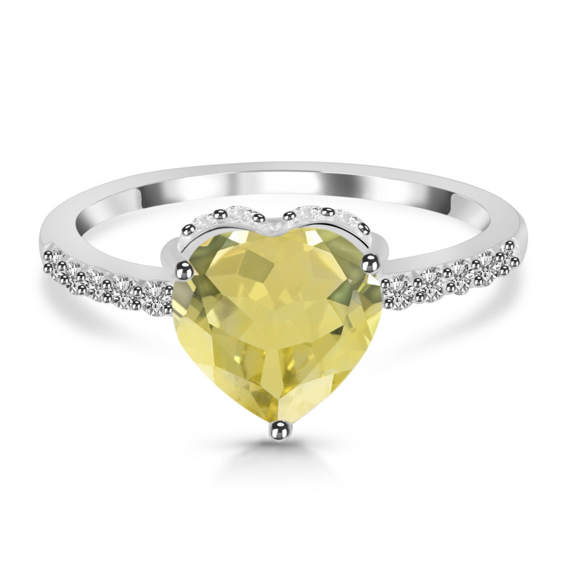 Lemon Quartz Ring LEM-RDR-4047.