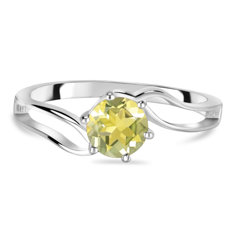 Lemon Quartz Ring LEM-RDR-5.