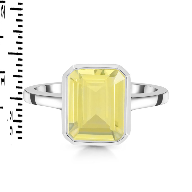 Lemon Quartz Ring LEM-RDR-1926.